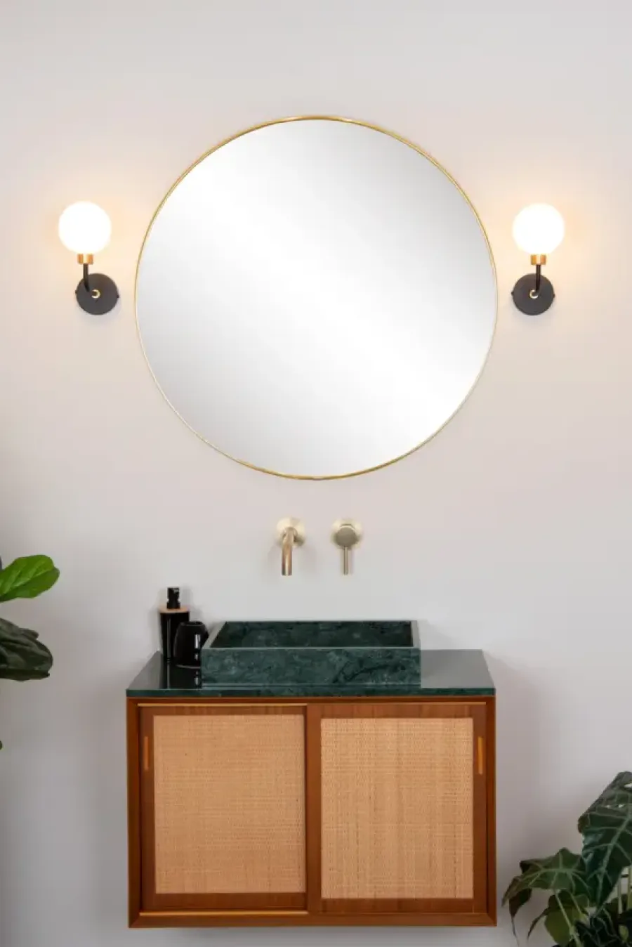 Lucide badkamer wandlamp Berend