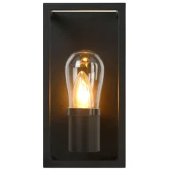 Lucide badkamer wandlamp Carlyn zwart