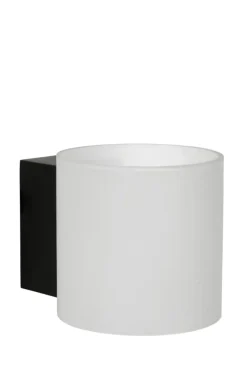 Lucide badkamer wandlamp Jelte IP44 zwart