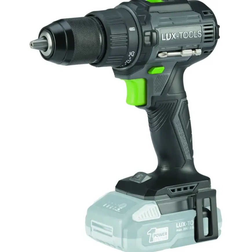 LUX 20V accuboormachine brushless (zonder accu)
