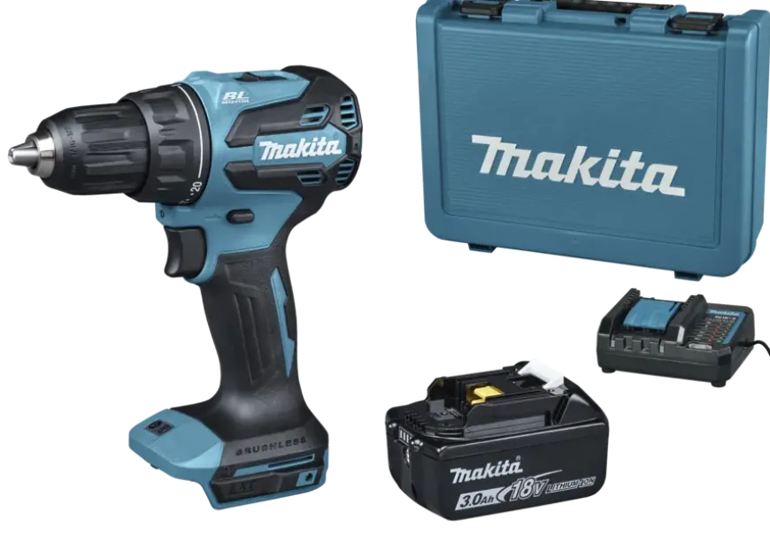Makita 18V LXT accuboor brushless DDF490WF incl. 3Ah accu + snellader