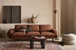 Geen Mand rond bruin - h47xd42cm
