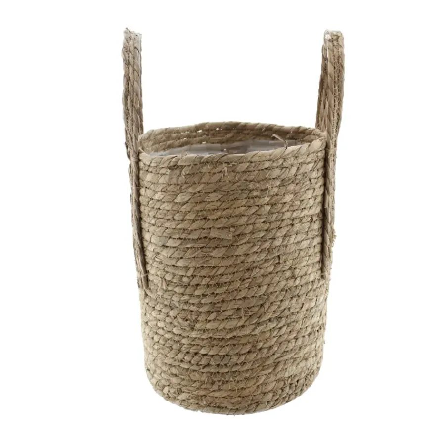 Geen Mand zeegras naturel D36H31CM