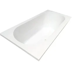 Marho Harboro inbouw duo ligbad glanzend wit 170 x 70 x 43 cm