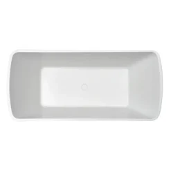 Marho Larx vrijstaand ligbad glanzend wit 170 x 78 cm