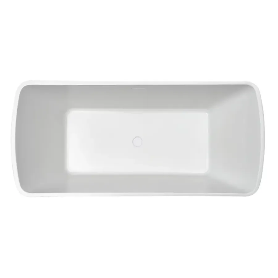 Marho Larx vrijstaand ligbad glanzend wit 170 x 78 cm