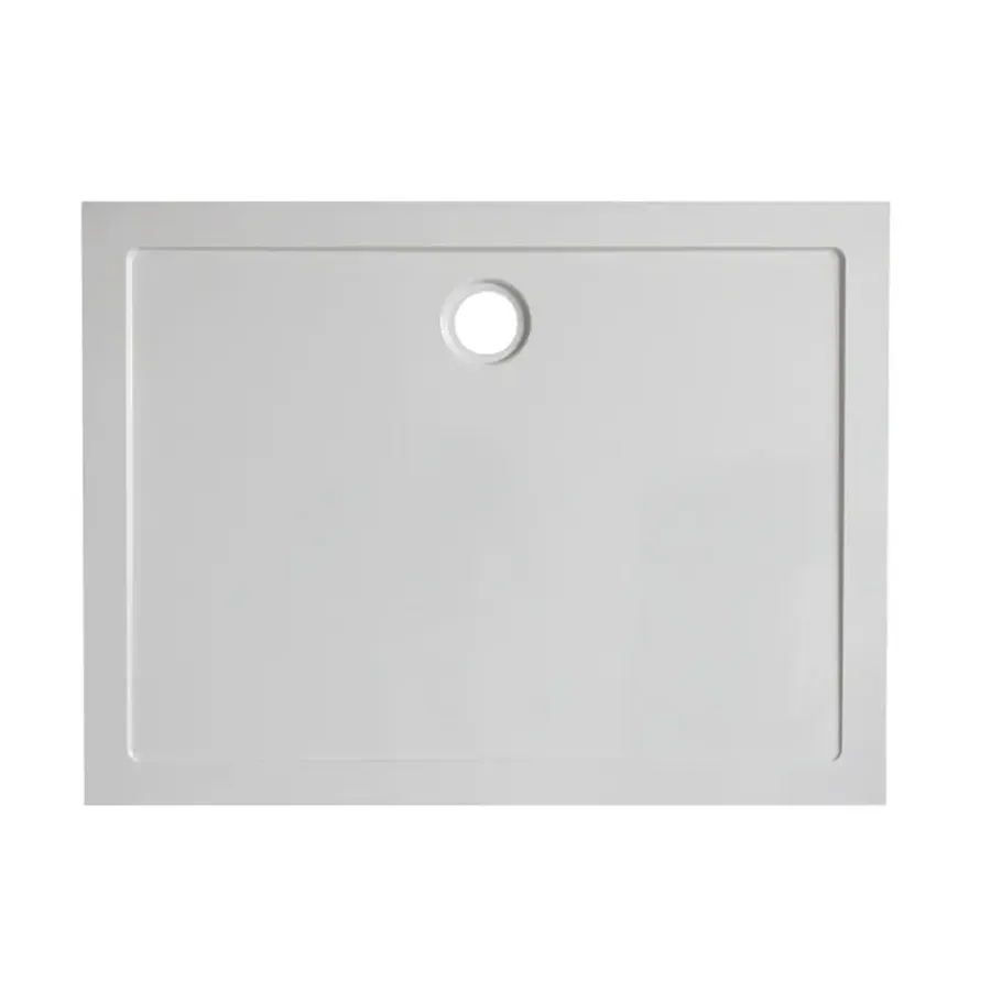 Marho Luxe douchebak rechthoek glanzend wit 120 x 90 x 4 cm
