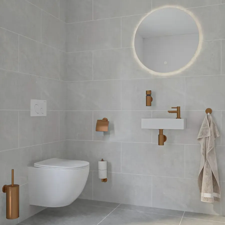 Marho Luxor reserverolhouder brons koper