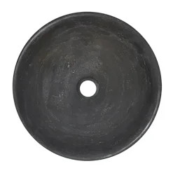 Marho Nudo waskom rond 40 x 14 cm hardsteen gezoet