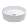 Marho Qira waskom rond 40 x 12 cm keramiek mat wit