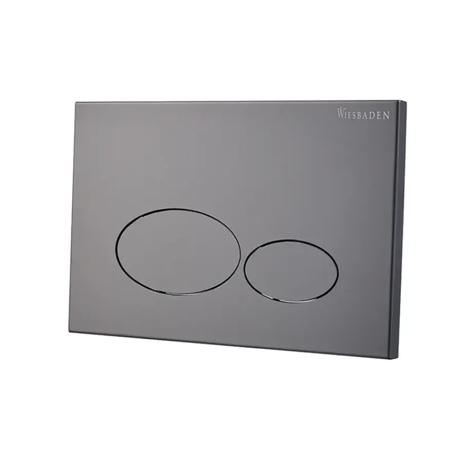 Marho X32 Metal drukplaat voor inbouwreservoir gun metal