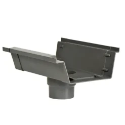 Martens bakgootuitloop grijs 125 mm