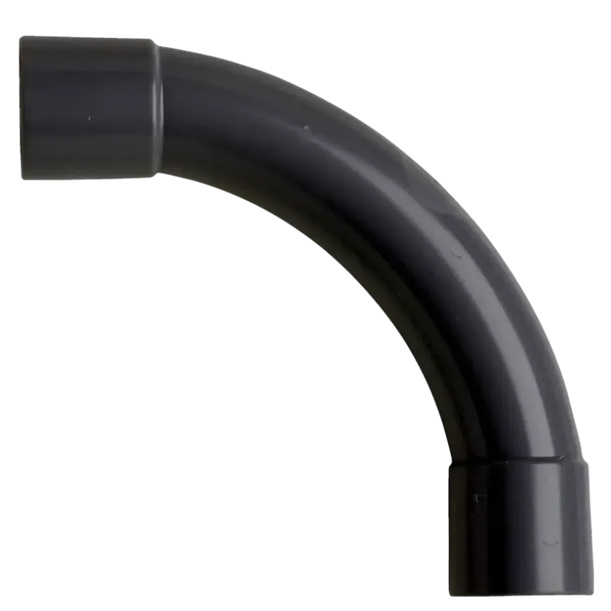 Martens Bocht PVC Zwart 5/8" 16 mm 5 stuks