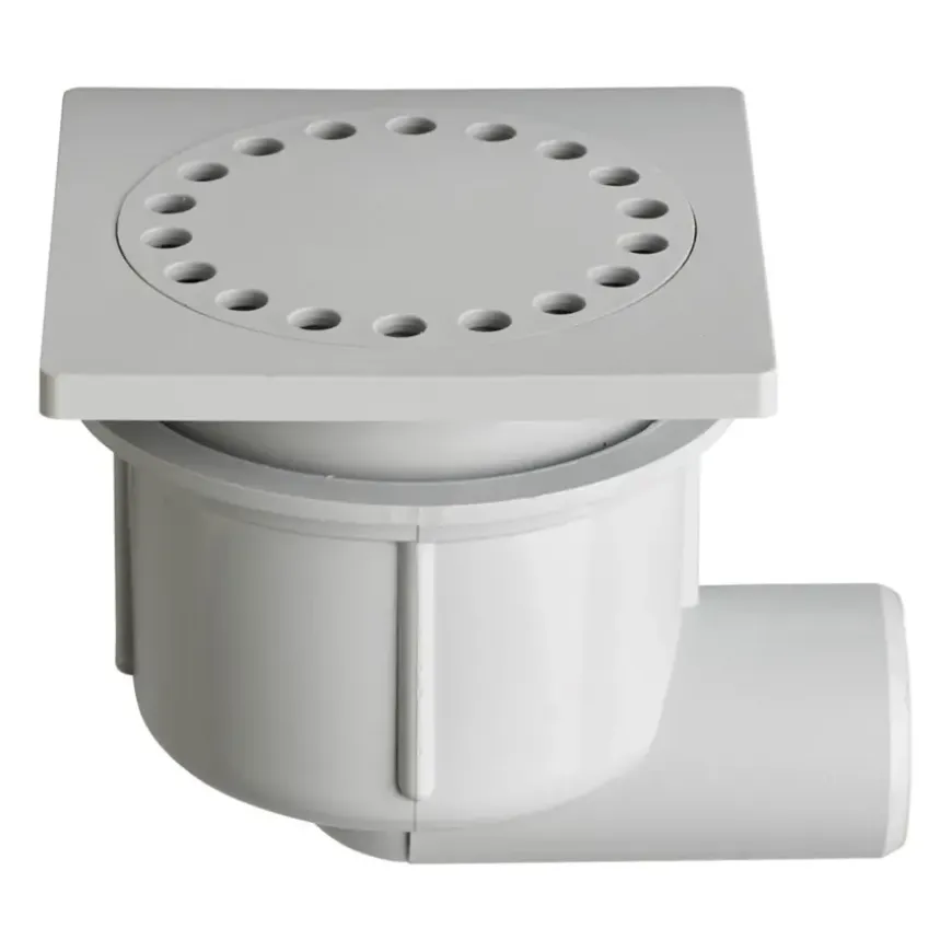 Martens Doucheplug 10 x 10 cm met 40 mm Zijuitloop