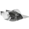 Martens Kiezelbak met Bladvanger Aluminium 80 x 100 mm