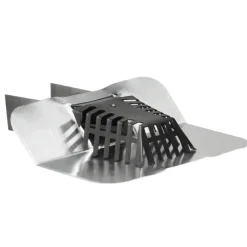 Martens Kiezelbak met Bladvanger Aluminium 80 x 100 mm