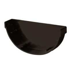 Martens mastgoot eindstuk 100 mm bruin