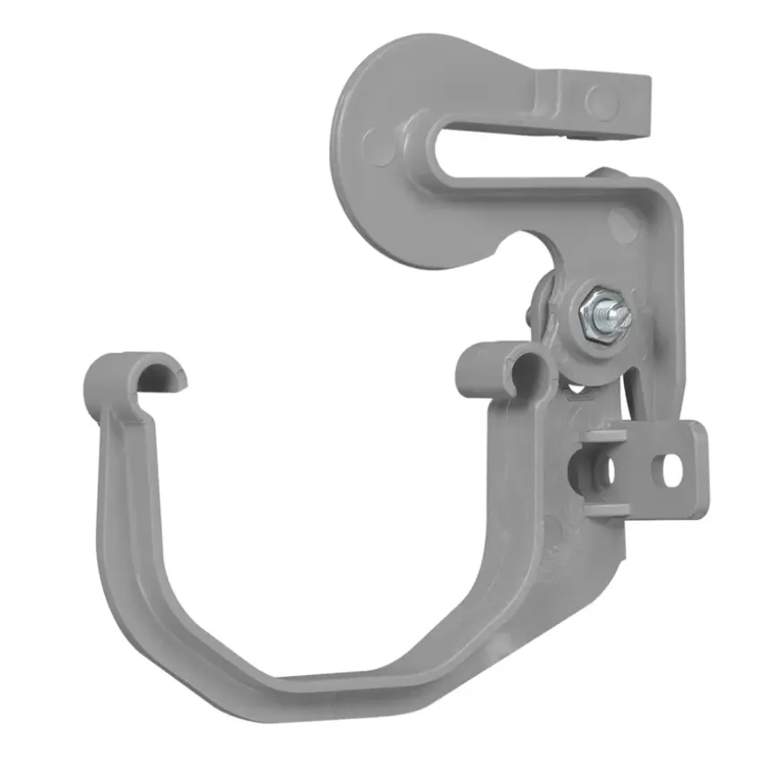 Martens minigoot beugel met klem 65 mm grijs 2 stuks