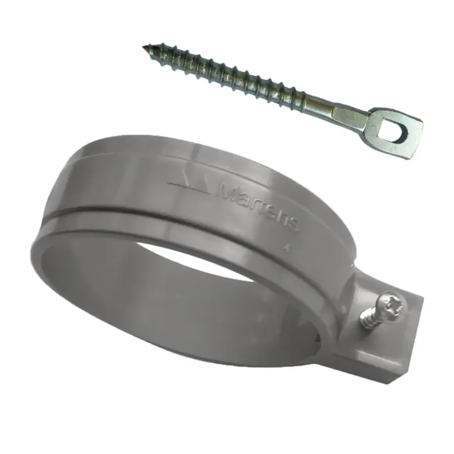 Martens ophangbeugel met pen 60 mm grijs 2 stuks