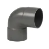 Martens PVC bocht 90° grijs 2x mof 50 mm