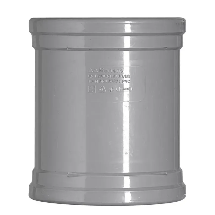 Martens PVC overschuifmof 2x manchet 125 mm