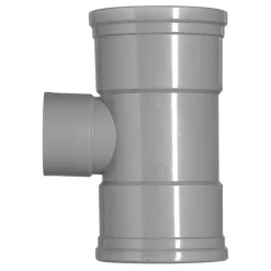 Martens PVC T-stuk 90° 3x manchet 125x75 mm