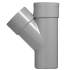 Martens PVC T-stuk 45° 2x Mof 40 x 40 mm