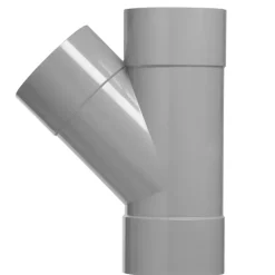 Martens PVC T-stuk 45° 3x Mof 125 x 125 mm