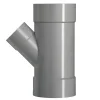 Martens PVC T-stuk 45° 3x Mof 125 x 75 mm
