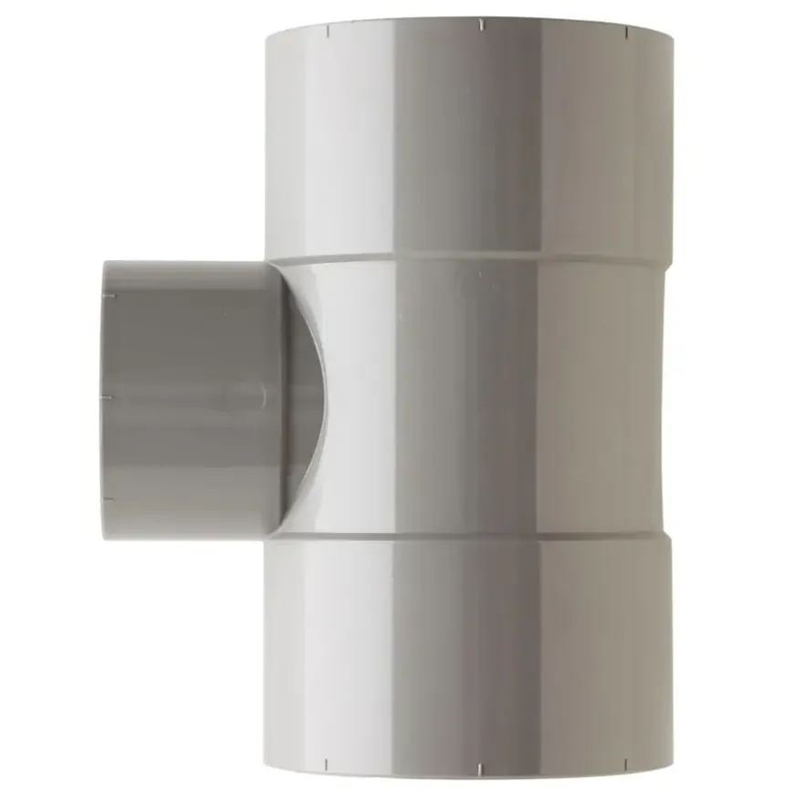 Martens PVC T-stuk 90° 3x Mof 75 x 50 mm