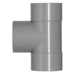 Martens t-stuk 90 graden mof grijs 40 mm