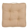 Geen Matraskussen 45 x 45 x 7 cm beige