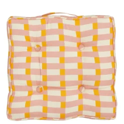 Geen Matraskussen 45 x 45 x 7 cm oranje