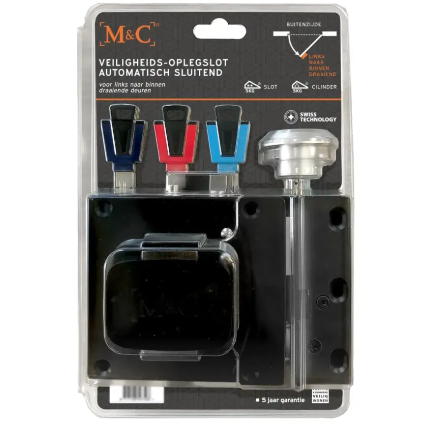 M&C veiligheidsoplegslot SKG 2-sterren links