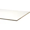 MDF-plaat wit lakdraagfolie 244 x 122 cm 10 mm