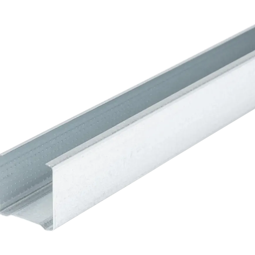 Metalen metalstud wand-/scheidingsprofiel staander 260 cm 45 mm