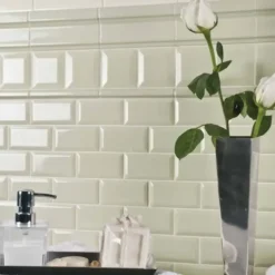 Geen Metro Wandtegel Creme 10X20CM 0.96M2