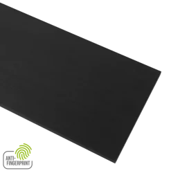 Meubelpaneel antraciet essen ABS fingerprint proof 80x40 cm 18 mm