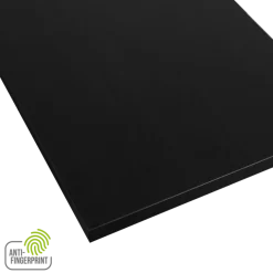 Meubelpaneel antraciet essen ABS fingerprint proof 80x30 cm 18 mm