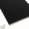 Meubelpaneel antraciet essen ABS fingerprint proof 240x30 cm 18 mm