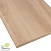 Meubelpaneel gebleekt eiken ABS fingerprint proof 80x30 cm 18 mm
