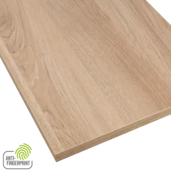 Meubelpaneel gebleekt eiken ABS fingerprint proof 80x30 cm 18 mm