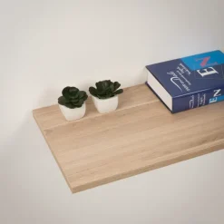 Meubelpaneel gebleekt eiken ABS fingerprint proof 80x40 cm 18 mm