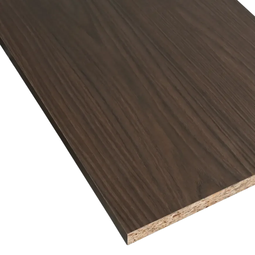 Meubelpaneel marone eiken ABS 240x30 cm 18 mm