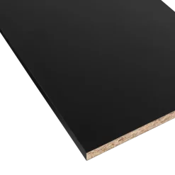 Meubelpaneel zwart ABS 240x30 cm 18 mm