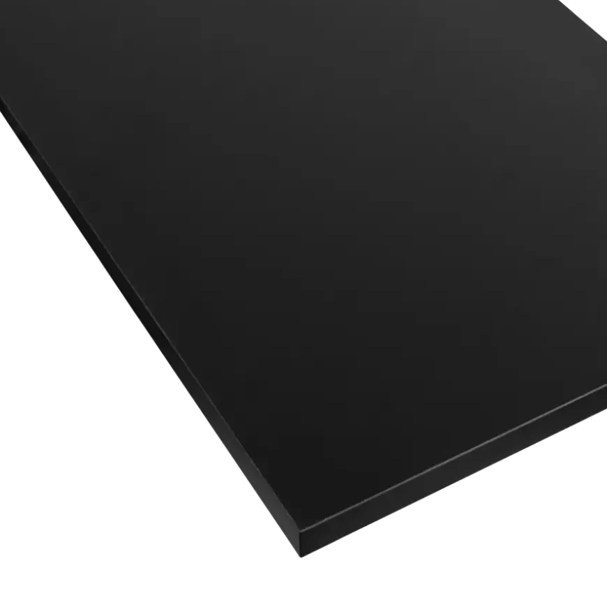Meubelpaneel zwart ABS 120x30 cm 18 mm