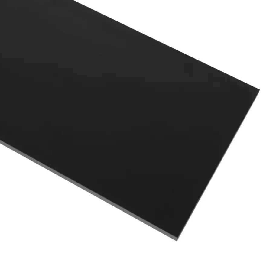 Meubelpaneel zwart ABS 120x30 cm 18 mm