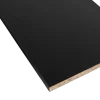 Meubelpaneel zwart ABS 240x40 cm 18 mm