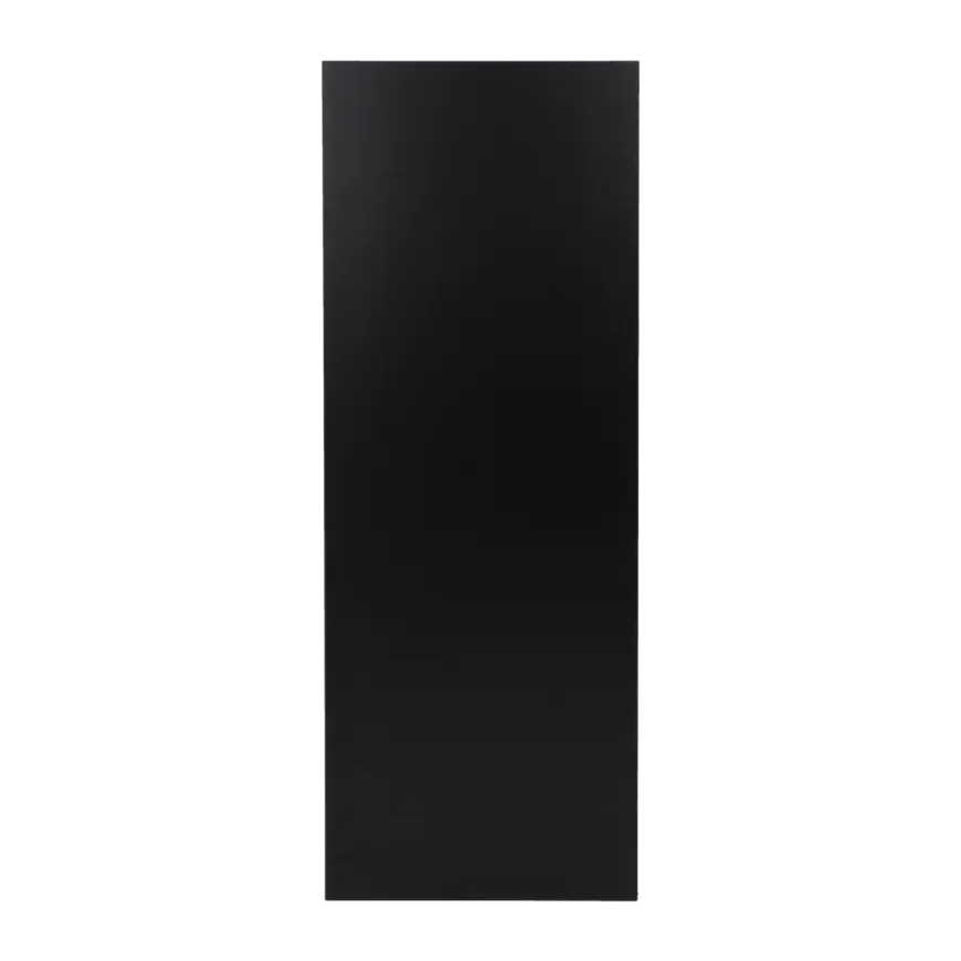 Meubelpaneel zwart ABS 120x40 cm 18 mm