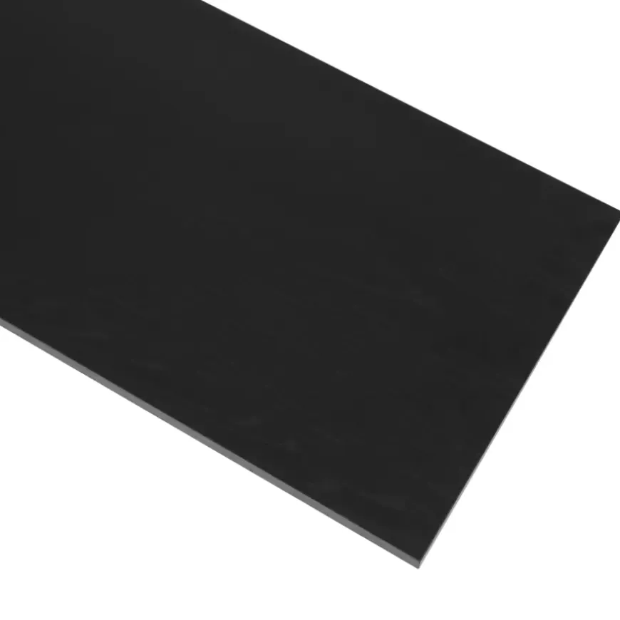 Meubelpaneel zwart eiken ABS 240x40 cm 18 mm